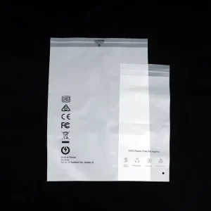 Factory Price Custom Packaging Frosted Matte Biodegradable Plastic Bags Self Adhesive Bags