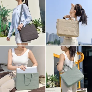Factory Sales Versatile Large Capacity Laptop Bag Customized Factory Casual Laptop Bag Simple Multi Compartment Laptop Bag