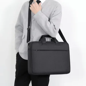 Factory Stylish Laptop Bags Large Capacity Business Laptop Bags Office Bags Lightweight Portable Briefcases