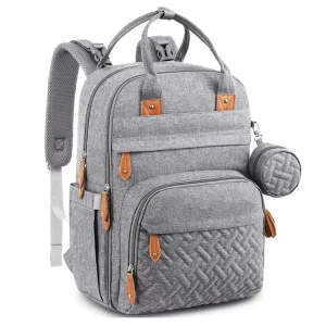 Factory Travel Waterproof Fabric Organizer Custom Logo Baby Diaper Bag Backpack Mommy Bags Baby Diaper Bag Backpack