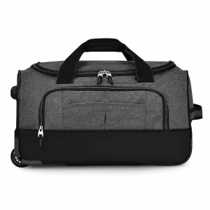 Factory Wheeled Baggage Bag With Handle Rolling Duffel Bags for Travel