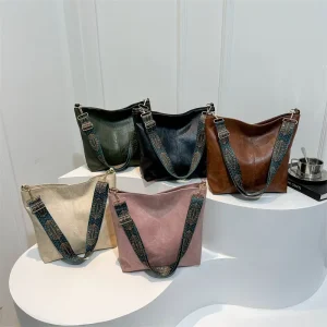 Factory Women’s Large Capacity Handbags Young Lady Shoulder Bags for Females