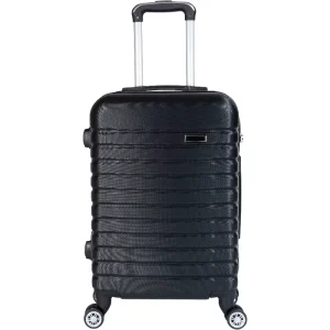 Fashion ABS Material Luggage Hard Box 20/24/28 Inch Travel Suitcase Business Handcart Set