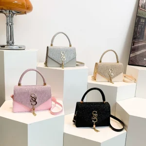 Fashion All-match Popular Shoulder Bag Small Square Women Handbags Strap Crossbody Messenger Purses Bags