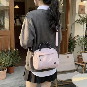 Fashion Crossbody Bag Shoulder Bag Messenger Bag Unisex Convertible 2-in-1 Daily Sling Bag For Commute & Travel