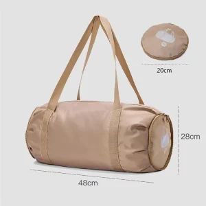 Fashion Custom Sport Bag Large Capacity Waterproof Foldable Gym Shoulder Bag Portable Yoga Bag for Travel