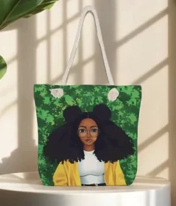 Fashion Folding Big Size Women Tote Handbag Ladies Casual Flower Printing Canvas Graffiti Shoulder Linen Bag Canvas Beach Bag
