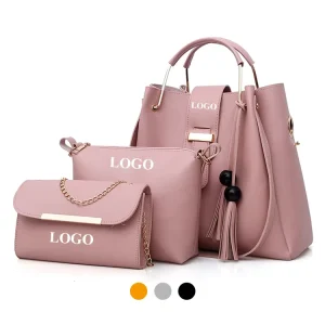 Fashion Ladies Hand Designer Bags Lady Handbag Women Bag Sets PU Handbags 4 Pcs in 1 Set