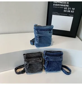 Fashion Leisure Ladies Custom Shoulder Travel Waterproof Mini Phone Crossbody Sling Durable Travel Bag Handbag Messenger Bag
