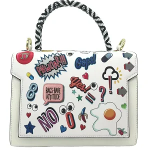 Fashion Luxury Handbag Eye Themed Cute Graffiti Print Shoulder Bag Elegant Women’s Crossbody Bag (#934)