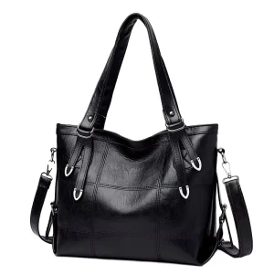 Fashion New Designer Bags High Quality PU Leather Shoulder Messenger Bag Casual Totes Luxury Women Summer Autumn