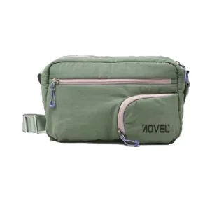 Fashion Recycled Nylon Lightweight Crossbody Shoulder Bag Everyday Carry Hands-free Lightweight Sling Bag for City Travel