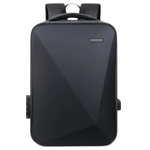 Fashion Simple Portable Laptop Backpack Large Capacity Travel School Bag With USB for Men Bags Custom LOGO