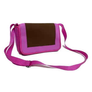Fashion Small Square Neoprene Sling Shoulder Bag Crossbody Messenger Bag With Adjustable Strap