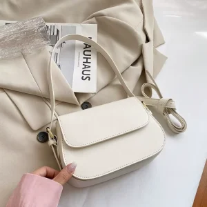 Fashion Trendy Shoulder Messenger Bag with Two Straps Smart Layout for Daily Carry Travel Shopping Urban Lifestyle