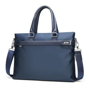 Fashion Waterproof Nylon Men Travel Briefcase Work Shoulder Computer Bag Business Laptop Bag