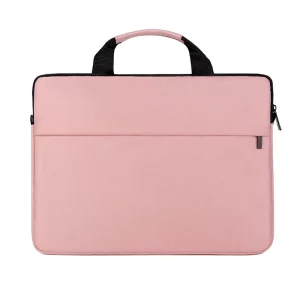 Fashionable 13 14 15 15.6 Inch Laptop Bags Durable Polyester Portable Waterproof Shoulder Case Simple Casual Style