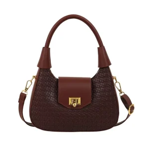Fashionable High Quality New Handbag Versatile Shoulder Bag Crossbody Bag Practical Daily Purse Use Elegant Style PU Leather