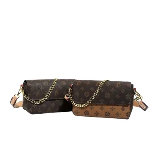 Fashionable Lady’s Messenger Bag with Chain Can Be Carried by Hand Suitable for Daily Use