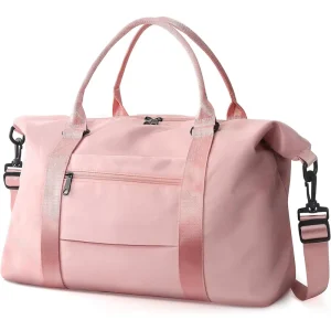 Fashionable Large Tote Carrier Women Shoulder Tote Gym Overnight Girls Duffle Bags for Sport Waterproof Travel Duffel Bag