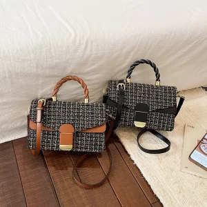 Fashionable New Handbags Young Lady Daily Luxury Small Square Bag for Women