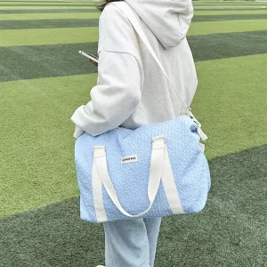 Fashionable Outdoor Sports Custom Yoga Fitness Travel Duffel Gym Bags with Large Capacity