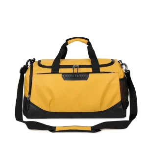 Fashionable Sports Gym Duffel Bag Oxford Fabric Large Capacity Waterproof Lightweight Zipper Unisex Travel Weekend