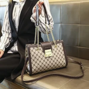 Favorable Price Women’s Printed Shoulder Bag Leather Crossbody Bags for Women European and American Fashion Women’s Bag