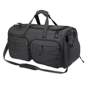 Fitness Outdoor Sports Gym Bag with Wet Pocket Shoes Compartment Design Logo Gym Tote Bag