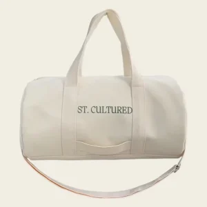 Fitness Tote Bags For Women Travel Bag Women Small Canvas Round Duffel Gym Bag Casual