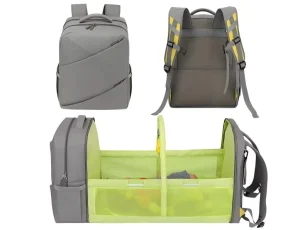 Foldable Diaper Bag Lightweight Portable Urban Simplicity Style Large Capacity Household Storage Mommy Outdoor Bag