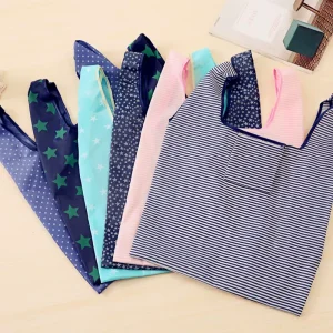 Foldable Shopping Bags in Bulk Different Images for Promotion