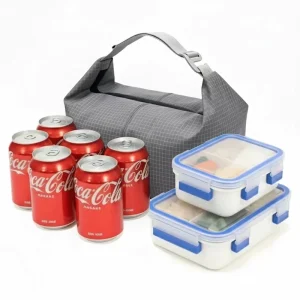 Foldable Thickened Insulated Picnic Bag Waterproof Aluminum Foil Thermal Tote for Outdoor Travel