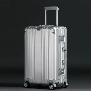 Free Sample High Quality China Metal Travel Suitcase Luxury Aluminum Luggage Suit Cases Traveling Custom Suitcase Set