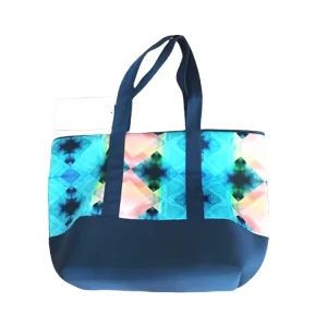 Full-color Printing Customization Neoprene Multipurpose Beach Bag Tote with Inner Zipper Pocket