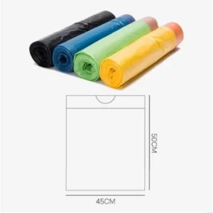 GRS ODM HDPE Household Rubbish Trash Bags 13 30 Gallon Tall Kitchen Drawstring Garbage Trash Bags