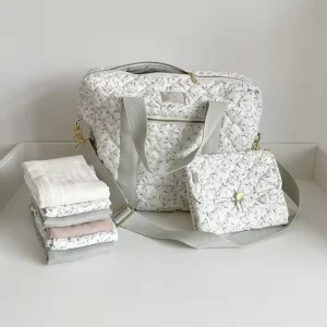 Gifts for Women Mom Friend Fashion Custom Mom Tote Bag Compartment Bottle Mommy’s Diaper Bag