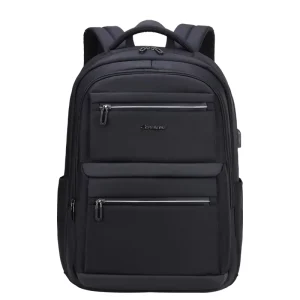 Good Quality Men Business Casual Polyester 20-35L Waterproof Laptop Backpack for College Students Outdoor Travel Lightweight