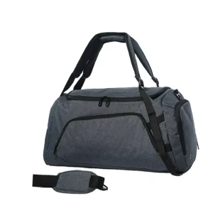 Gym Bag Large Capacity Duffel Bag with 10 Compartments Including Water Resistant Pouch