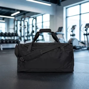 Gym Casual Canvas Duffel Bag with Shoe Compartment Water Resistant Sports Travel Overnight Weekend Bag for Men Women