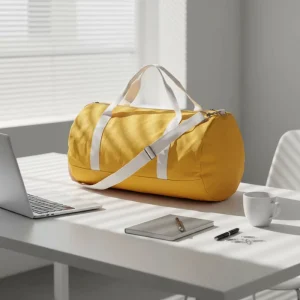 Gym Unisex Oxford Gym Tote Zipper Closure Adjustable Laptop Sleeve Large Capacity Sports Training Duffel Bag