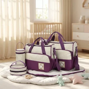 HTAR Durable Maternity Multifunctional Waterproof Breathable Large Capacity Baby Diaper Storage Bag Hospital Daily