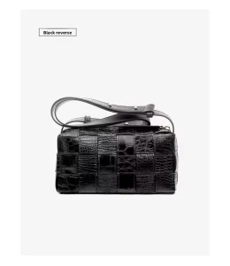 Hand Bags Handbag Luxury for Women crocodile Belly Leather Woven Bag for Women Leather Bag Shoulder and Crossbody