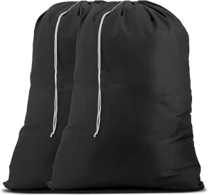 Handy Eco Friendly 420D Polyester Drawstring Laundry Bag Large Capacity Strong Enough to Carry up to Three Loads