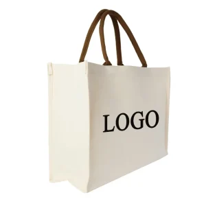 Heavy Duty Custom Eco Canvas Material Women’s Hand Bag Cotton Cloth Beach Tote Bags