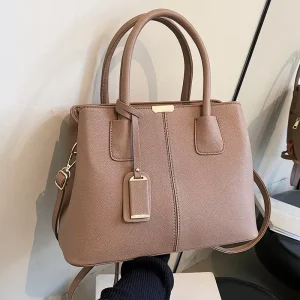 High Quality Classic Ladies Open PU Hand Bags Vintage Tote Bags New Envelope Waterproof Portable Women’s Messenger Bag