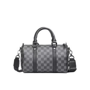 High Quality Men’s Trendy PU Material Handbag Crossbody Street Style Small Shoulder Bag Character Pattern Fashionable Stylish