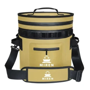 High Quality Modern Custom Logo Thermal Insulated TPU Waterproof 18L Backpack Cooler Bag Outdoor Use Food Wine Beer Cans