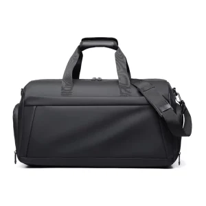High Quality Modern Portable Large Capacity Waterproof Oxford Fabric Sport Duffel Bag Zipper Customized Color Logo