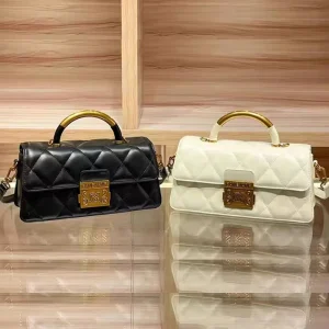 High Quality OEM ODM Low Moq Vintage Lady Fashion PU Leather Tote Crossbody Bag Women Waterproof Adjustable Handbag